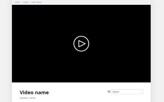 Lettore video JW dal Chrome Web Store da eseguire con OffiDocs Chromium online