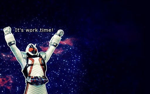 Kamen Rider Fourze Motivational Theme  from Chrome web store to be run with OffiDocs Chromium online