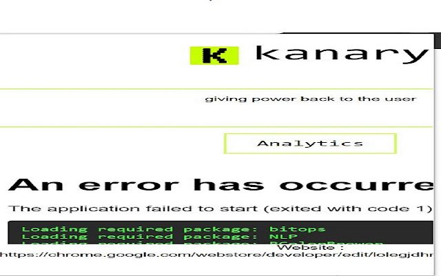 Kanary dal negozio web di Chrome può essere eseguito con OffiDocs Chromium online