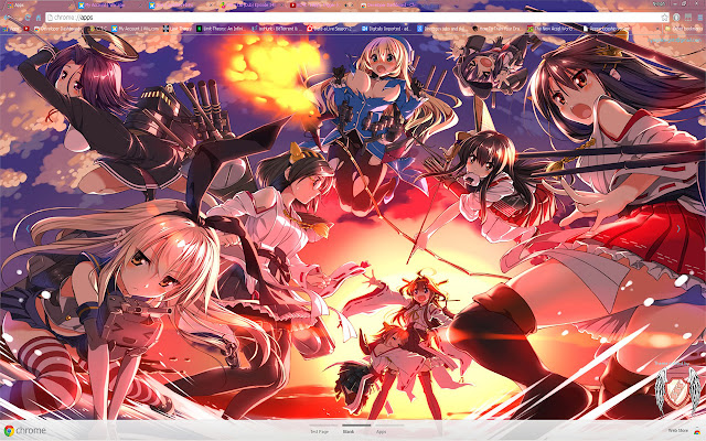 Kantai Theme 21 1600x900 da Chrome Web Store para ser executado com OffiDocs Chromium online