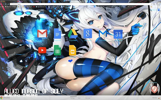 Kantai Theme 41 1920x1080 dal Chrome web store da eseguire con OffiDocs Chromium online