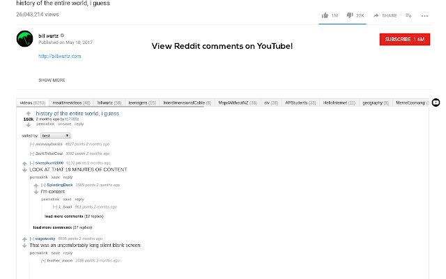 Karamel：通过 Chrome 网上商店查看 YouTube™ 上的 Reddit 评论，并与 OffiDocs Chromium 在线运行