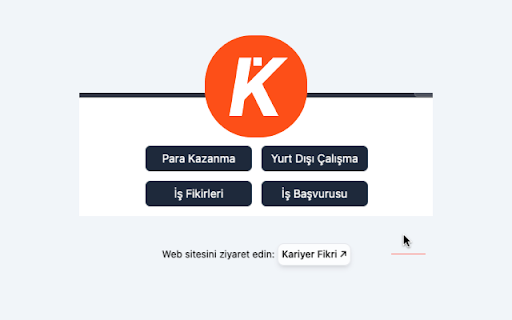 Kariyer Fikri  from Chrome web store to be run with OffiDocs Chromium online