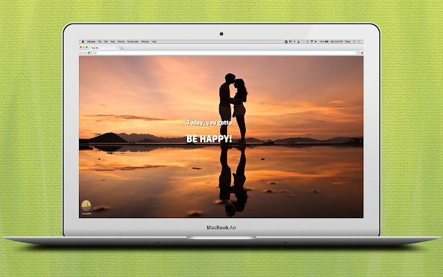 Karma Bagong Tab Extension mula sa Chrome web store na tatakbo sa OffiDocs Chromium online
