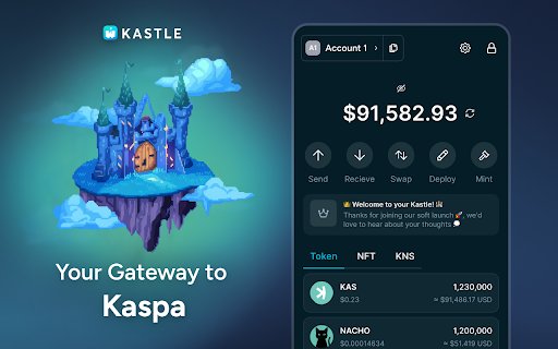 Kastle  from Chrome web store to be run with OffiDocs Chromium online