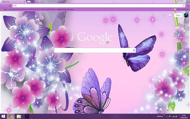 Farfalle di Katie. dal Chrome Web Store per essere eseguito con OffiDocs Chromium online