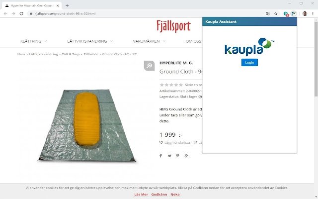 Kaupla Tool מחנות האינטרנט של Chrome להפעלה עם OffiDocs Chromium באינטרנט