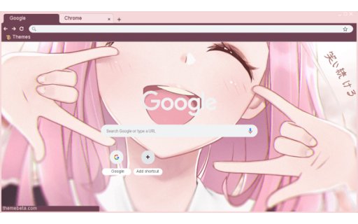 Kawaii Anime Pink  from Chrome web store to be run with OffiDocs Chromium online