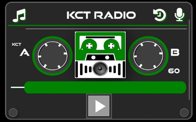 Chrome ウェブストアの KCTRadio を OffiDocs Chromium オンラインで実行