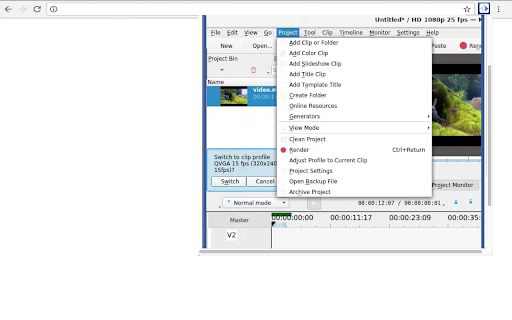 Kdenlive video editor  from Chrome web store to be run with OffiDocs Chromium online Kdenlive video editor  from Chrome web store to be run with OffiDocs Chromium online