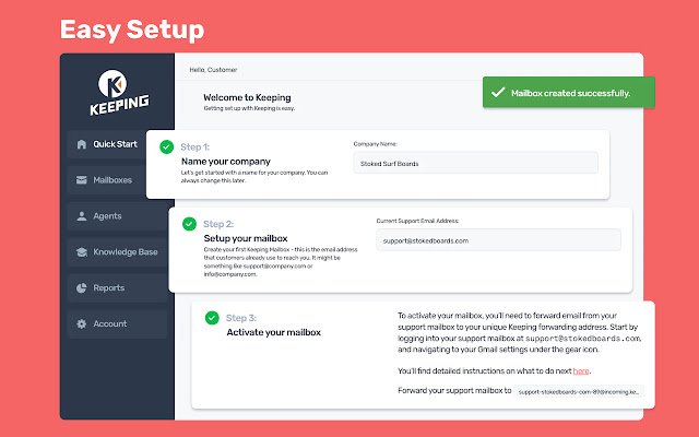 Keeping | The Original Help Desk for Gmail™  from Chrome web store to be run with OffiDocs Chromium online