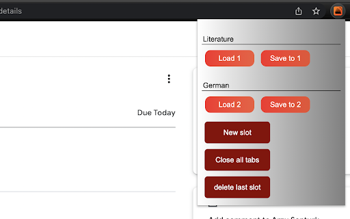 KeepMyTabs  from Chrome web store to be run with OffiDocs Chromium online