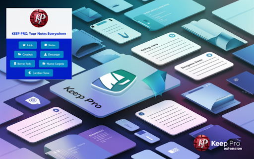 Keep Pro  from Chrome web store to be run with OffiDocs Chromium online