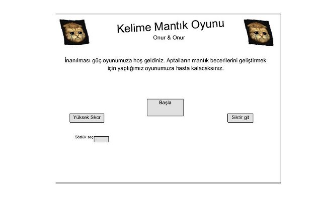 Kelime Oyunu  from Chrome web store to be run with OffiDocs Chromium online