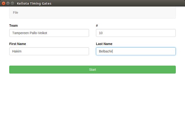 Kellota Timing Gates dari toko web Chrome untuk dijalankan dengan OffiDocs Chromium online