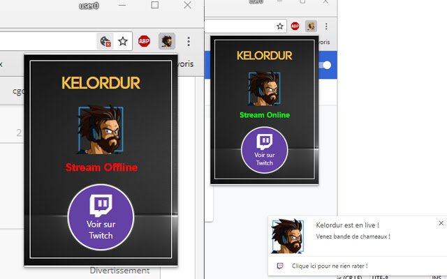 Kelordur จาก Chrome เว็บสโตร์ที่จะทำงานร่วมกับ OffiDocs Chromium ออนไลน์