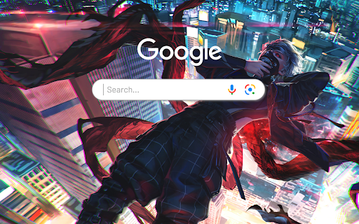 Ken Kaneki Kagune Tokyo Ghoul Anime Theme  from Chrome web store to be run with OffiDocs Chromium online