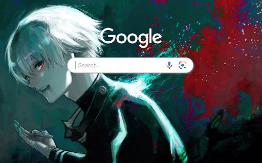 Ken Kaneki Tokyo Ghoul Anime Theme  from Chrome web store to be run with OffiDocs Chromium online