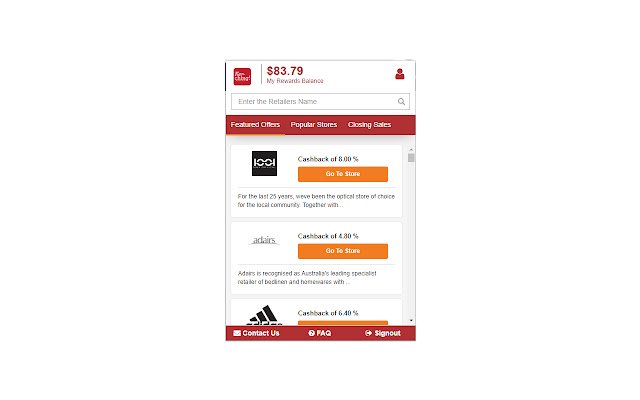 Kerching for Chrome  from Chrome web store to be run with OffiDocs Chromium online