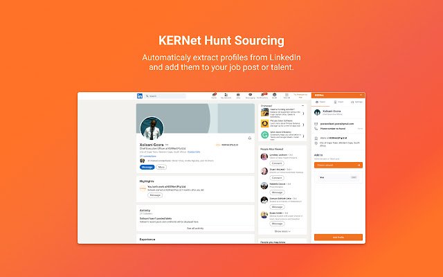 Kernet Hunt de Chrome web store se ejecutará con OffiDocs Chromium en línea