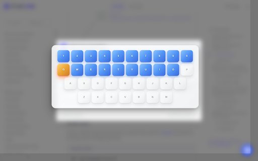 Keyboarder  from Chrome web store to be run with OffiDocs Chromium online