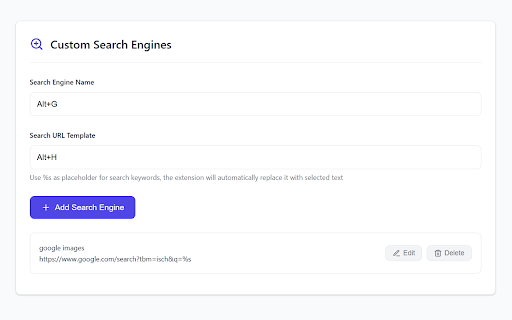 快捷键搜索助手Keyboard Shortcut Search Helper  from Chrome web store to be run with OffiDocs Chromium online
