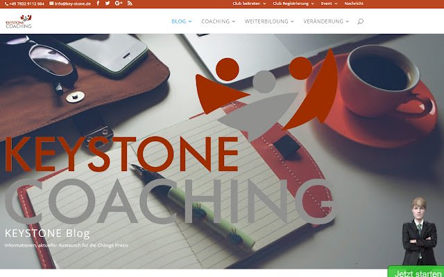 KEYSTONE Coaching BLOG از فروشگاه وب Chrome برای اجرا با OffiDocs Chromium به صورت آنلاین