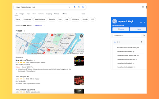 Keyword Auto Complete Magic  from Chrome web store to be run with OffiDocs Chromium online