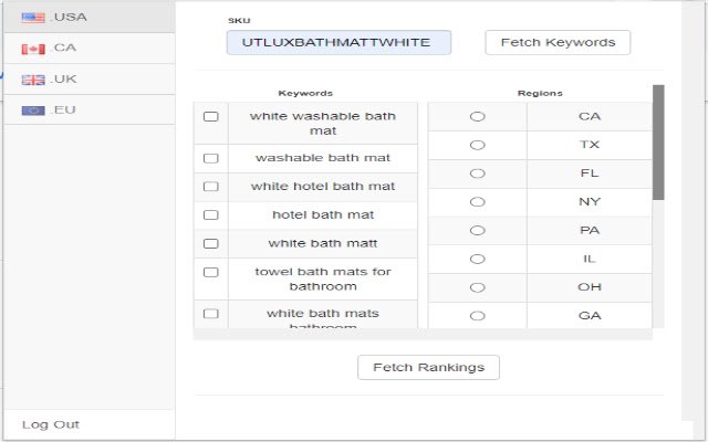 Keyword Ranking Chrome Extension dal Chrome web store da eseguire con OffiDocs Chromium online