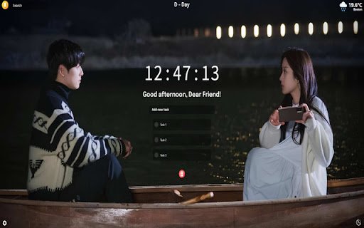 KHome KDrama New Tab  from Chrome web store to be run with OffiDocs Chromium online