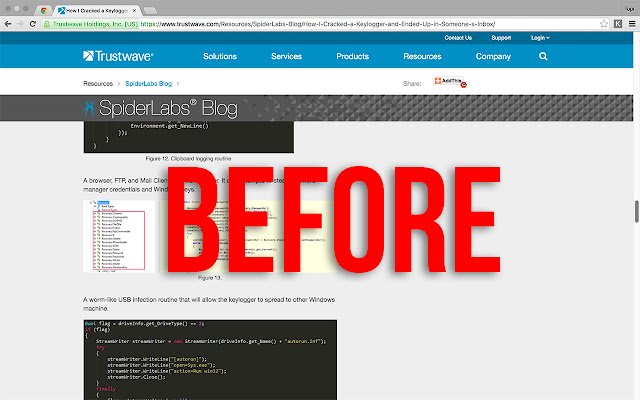 Kill sticky headers  from Chrome web store to be run with OffiDocs Chromium online