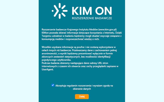 KIMon din magazinul web Chrome va fi rulat cu OffiDocs Chromium online