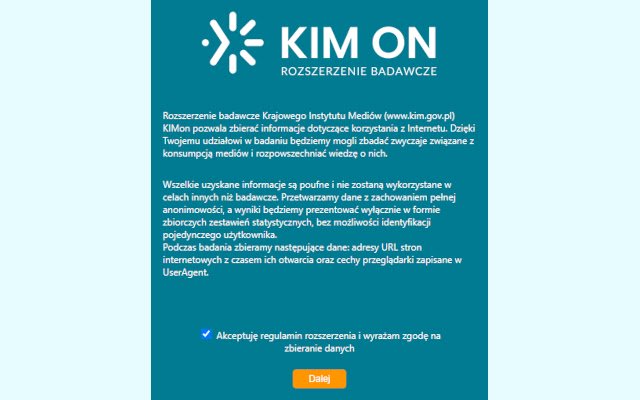 KIMon  from Chrome web store to be run with OffiDocs Chromium online