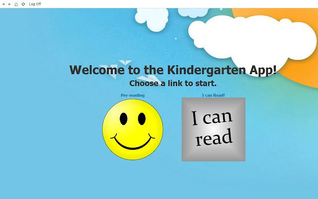 تطبيق Kindergarten Kiosk من متجر Chrome الإلكتروني ليتم تشغيله باستخدام OffiDocs Chromium عبر الإنترنت