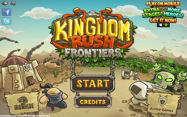 Kingdom Rush Frontiers من متجر Chrome الإلكتروني ليتم تشغيلها مع OffiDocs Chromium عبر الإنترنت
