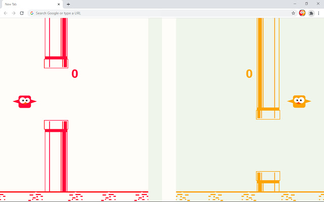 King Of Birds 2 Player Game  from Chrome web store to be run with OffiDocs Chromium online