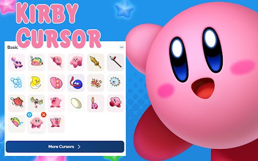 Kirby Cursor Cursor for Chrome  from Chrome web store to be run with OffiDocs Chromium online