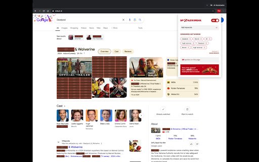KitKat Spoiler Break  from Chrome web store to be run with OffiDocs Chromium online