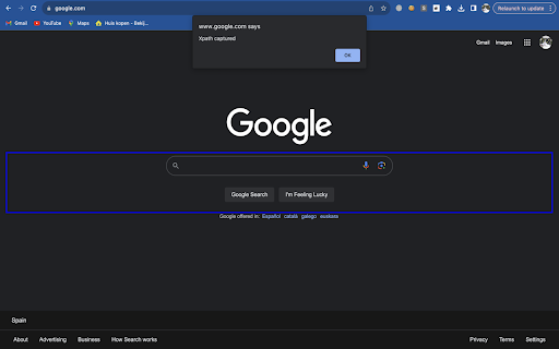 KittenProperties Xpath picker tool  from Chrome web store to be run with OffiDocs Chromium online