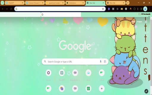 Kittens  from Chrome web store to be run with OffiDocs Chromium online