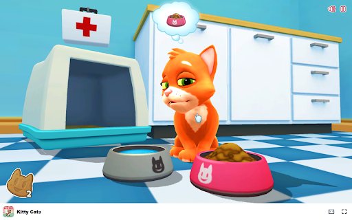 Kitty Cats Game Choose your favorite cat and show it love!  from Chrome web store to be run with OffiDocs Chromium online