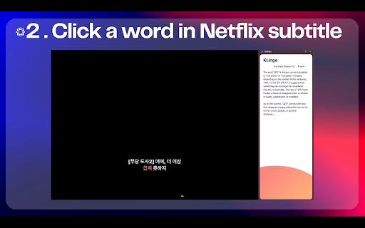 KLingo  from Chrome web store to be run with OffiDocs Chromium online