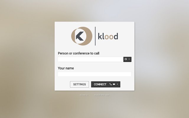 klood.io screensharing-extensie van de Chrome-webwinkel om te worden uitgevoerd met OffiDocs Chromium online