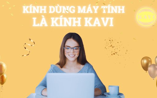 Kính Chống Ánh Sáng Xanh Máy Tính Kavi  from Chrome web store to be run with OffiDocs Chromium online