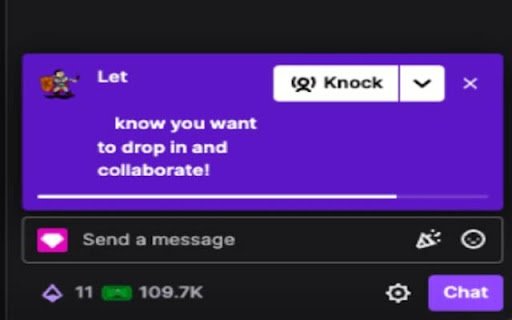 Knock Blocker!!!  from Chrome web store to be run with OffiDocs Chromium online