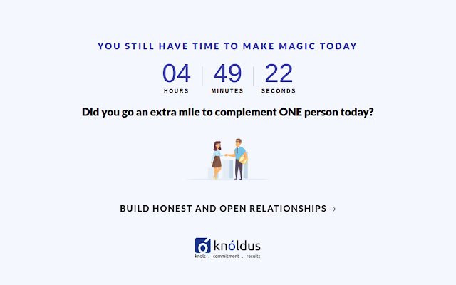 Knoldus Core Values  from Chrome web store to be run with OffiDocs Chromium online
