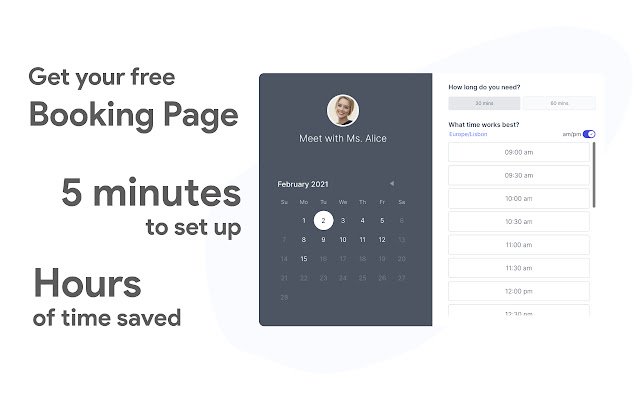 Koalendar: Free Appointment Booking Software  from Chrome web store to be run with OffiDocs Chromium online