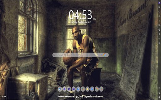 Kobe Bryant  from Chrome web store to be run with OffiDocs Chromium online