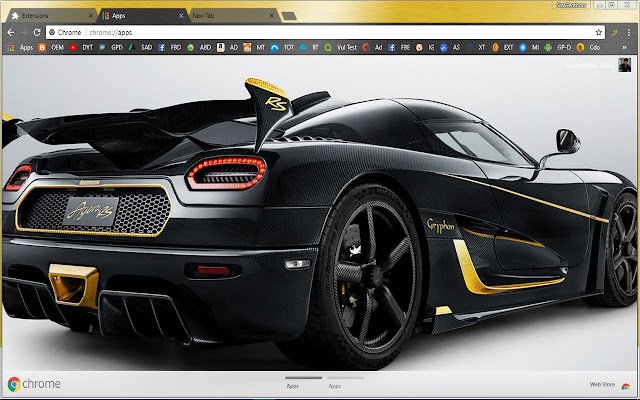 क्रोम वेब स्टोर से koenigsegg Agera RS Gryphon SuperCar को ऑनलाइन ऑफिस डॉक्स क्रोमियम के साथ चलाया जाएगा