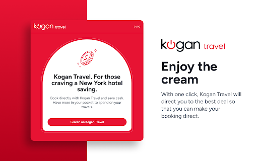 Kogan Travel  from Chrome web store to be run with OffiDocs Chromium online